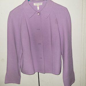 Escada Lavendar Jacket/Blazer - 36/US 6